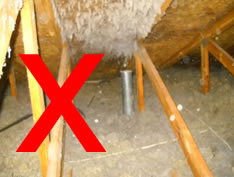 No Attic Venting